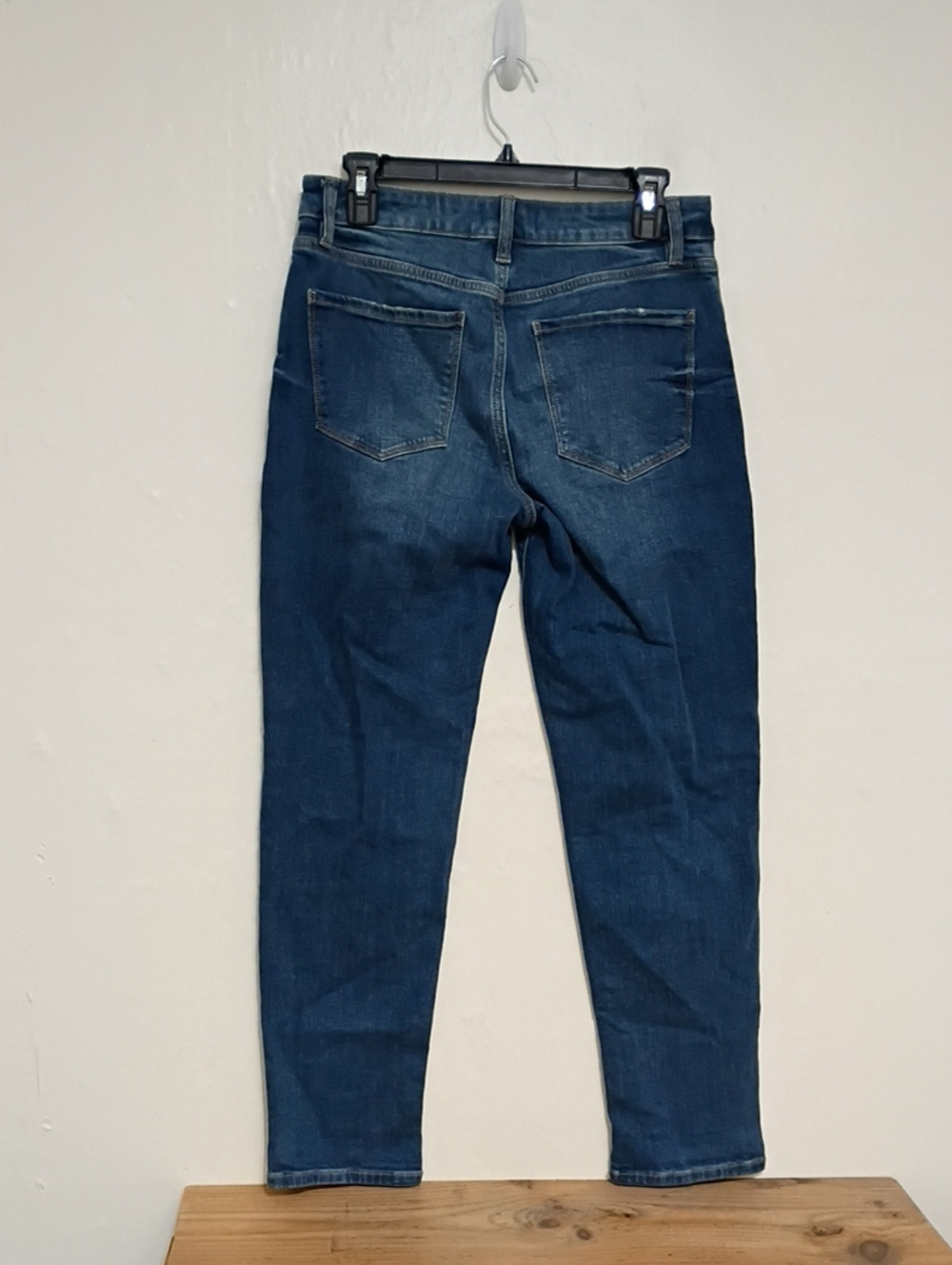 Studio Blue Mid Rise Distressed Slim Straight Leg Jeans Size 28 - Picture 3 of 8